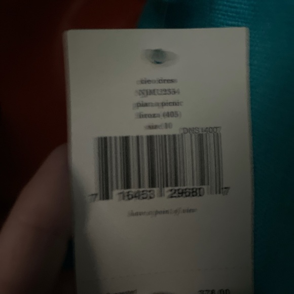 Kate Spade blue summer linen dress Sz 10, never worn, w tags. - Picture 7 of 7